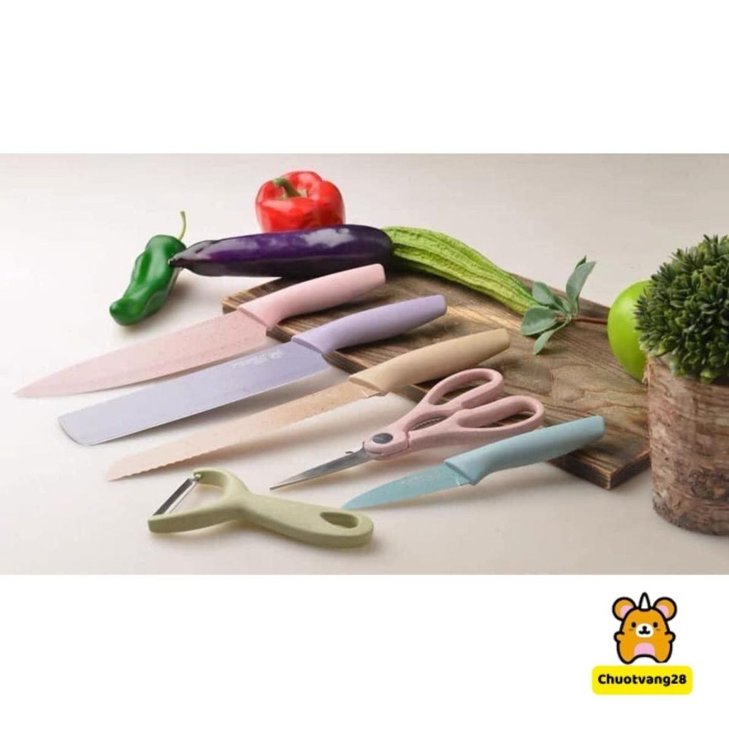 Set dao kéo 6 món Everich