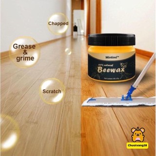 Sáp Ong Beewax Làm Sạch Đẹp, Đánh Bóng Đồ Gỗ, Sáp Tự Nhiên Làm Bóng Bàn Ghế Gỗ - Tủ Gỗ - Sàn Gỗ Đa Năng