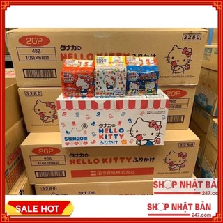 [Date 2024] Gia vị rắc cơm Hello Kitty Sanrio 20 gói Nhật Bản