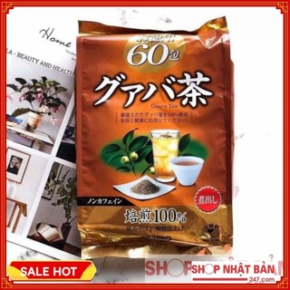 [Giá tốt] Trà lá ổi Orihiro Nhật Bản 60 túi nhỏ (date 2023)