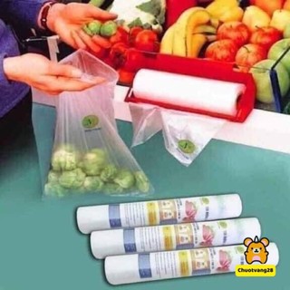 Set 3 cuộn túi đựng thực phẩm tự hủy sinh học