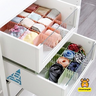 Bộ 4 vách chia ngăn kéo tủ thông minh bằng nhựa