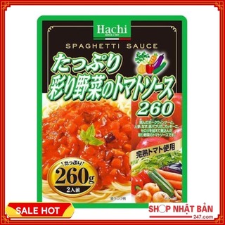 [Date 2023] Sốt Cà Chua Và Rau Củ Hachi 260g