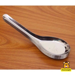 Combo 10 Thìa inox ăn phở , ăn cơm cao cấp