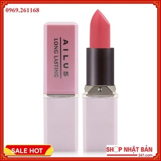 [Hàng chính hãng] Son Lì Mịn Môi Lâu Trôi Ailus Naris Cosmetic - đủ màu