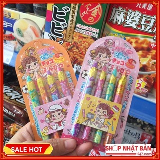 Kẹo Socola Bút Chì + Thẻ Peko 3D - Fujiya Nhật Bản