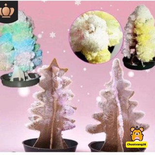 Cây thông noel bằng giấy tự nở hoa
