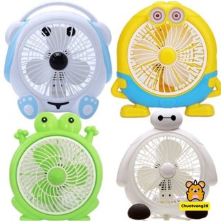 Quạt điện mini để bàn hình thú ngộ nghĩnh