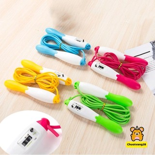 Dây nhảy có đồng hồ đếm số vòng nhảy tiện lợi