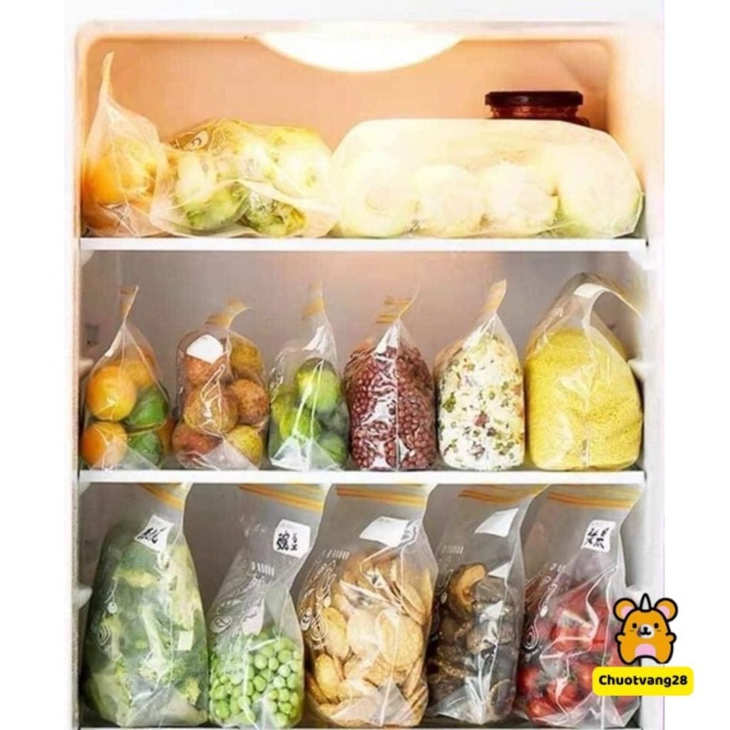 Túi Zip đựng thực phẩm có khoá kín