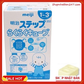Sữa Meiji cho bé 1-3 tuổi hộp giấy 24 thanh - 100% Authentic