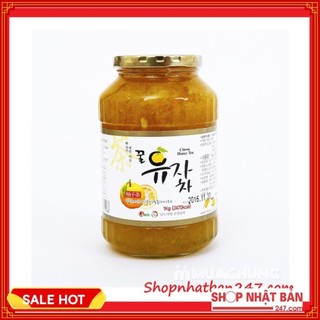 [Date 2022] Mật ong Chanh Hàn Quốc (Lọ thuỷ tinh 1kg)