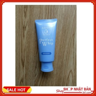Sữa rửa mặt Shiseido Perpect Whip màu xanh 120g - 100% Authentic