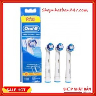 Set 6 Đầu bàn chải điện Oral-B Braun - 100% Authentic