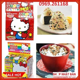 Gia vị rắc cơm Hello Kitty Nhật Bản - 1 gói lẻ