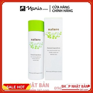 [Chính hãng] Nước dưỡng da và loại bỏ tế bào chết 2 trong 1 Naris Nature White 160ml