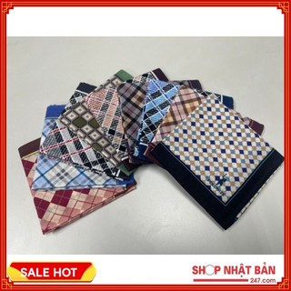 Khăn mùi xoa nam / khăn tay nam cao cấp Hàn Quốc
