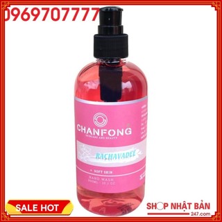 [Chính hãng] Nước rửa tay sinh học Chanfong hương hoa RACHAVADEE 300ml Thái Lan- màu đỏ