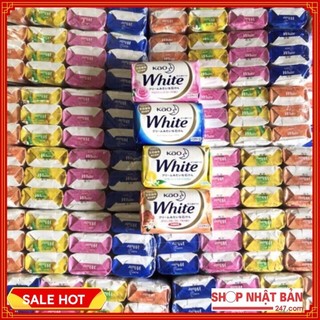 Combo 4 bánh Xà bông tắm Kao White Nhật Bản