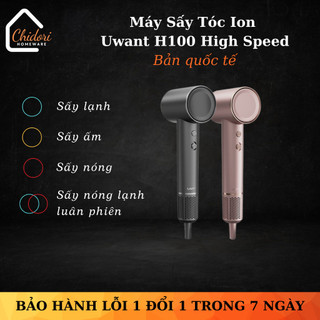 Máy sấy tóc xiaomi uwant high speed h100 tạo ion âm - bh 12 tháng