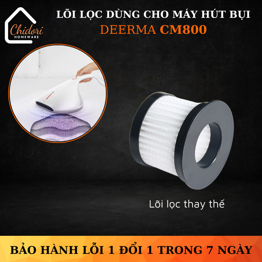 Bộ Lõi Lọc HEPA Deerma CM800 - Máy hút bụi giường nệm