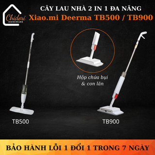 [CHÍNH HÃNG] Cây Quét Nhà+Lau Sàn Thông Minh 2 in 1 Deerma TB500/TB900- Fullbox - Có bảo hành