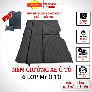 Nệm xe ô tô, đệm ô tô gấp gọn loại 1 mr.oto - bảo hành 2 năm - lỗi 1 đổi 1.