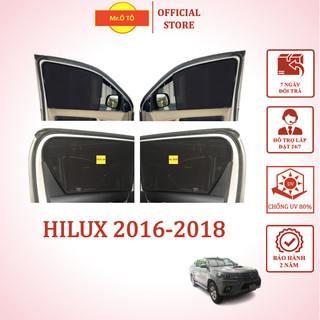 Rèm Che Nắng Xe Toyota Hilux 2016-2018 - chống UV - Loại 1 Mr Ô Tô - Bảo hành 2 năm