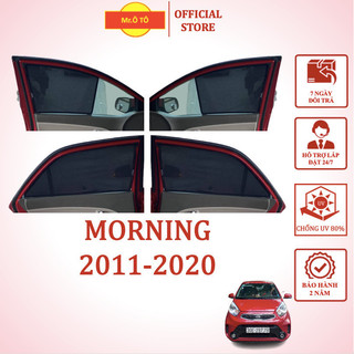 Rèm Che Nắng chống UV Xe Kia Morning 2012-2020 Hàng Loại 1 MR.ÔTÔ -Bảo Hành 2 Năm