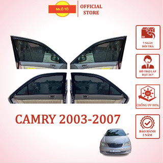 Rèm Che Nắng Xe Toyota Camry 2003-2007 chống UV Hàng Loại 1 MR.ÔTÔ -Bảo Hành 2 Năm
