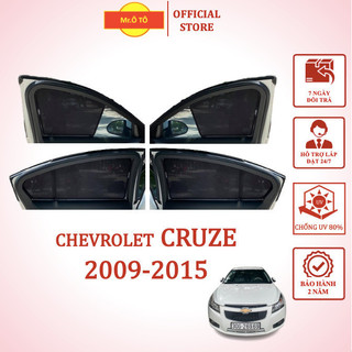 Rèm Che Nắng Xe Chevrolet Cruze 2009-2015 (không nam châm) chống UV Hàng Loại 1 MR.ÔTÔ