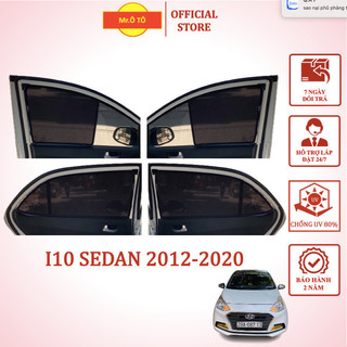 Rèm Che Nắng Xe Hyundai i10 Sedan 2012-2020 chống UV Hàng Loại 1 Mr Ô Tô -Bảo Hành 2 Năm