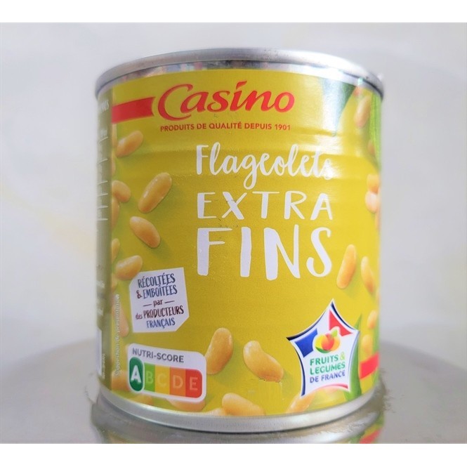 (100% Chính hãng)👉 Đậu tây xanh flageolet extra fins Casino - Pháp👉  400g