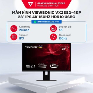 Màn hình viewsonic vx2882-4kp 28" ips 4k 150hz hdr10 usbc