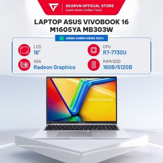 Laptop ASUS Vivobook 16 M1605YA MB303W| AMD Ryzen™ 7 7730U| 16GB| AMD Radeon Graphics