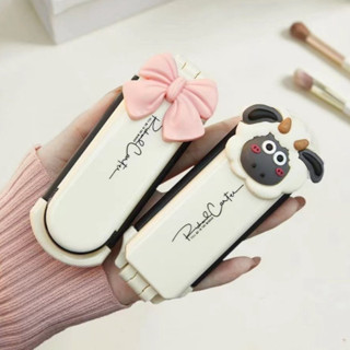  Lược Đệm Khí Gấp Gọn Kèm Gương Carter Siêu Cute Cừu Nơ 