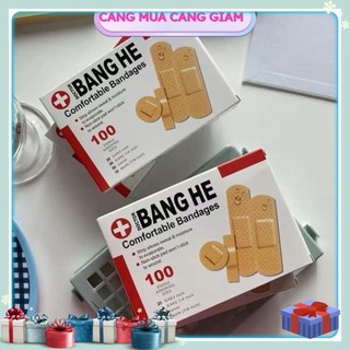 ⚡ sét 100 băng cá nhân y tế - combo 100 băng keo cá nhân chuyên dụng bang he ⚡.