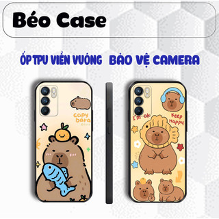 Ốp lưng Reno6 , Reno 6Z 5G Capy bara cute hot trend bảo vệ cam