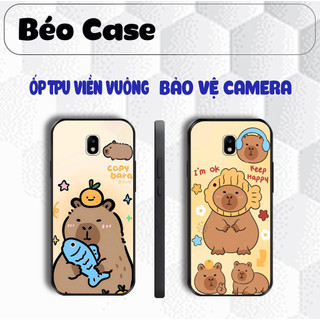Ốp lưng Samsung J3 Pro , J5 Pro , J7 Pro Capy bara cute hot trend bảo vệ cam