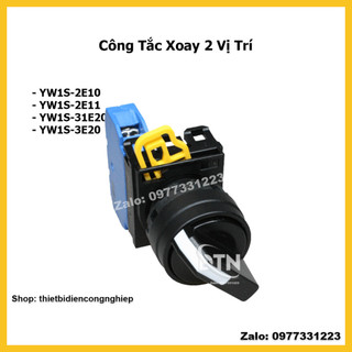 Công tắc xoay 2 vị trí yw1s-2e10,yw1s-2e11,yw1s-31e20,yw1s-3e20