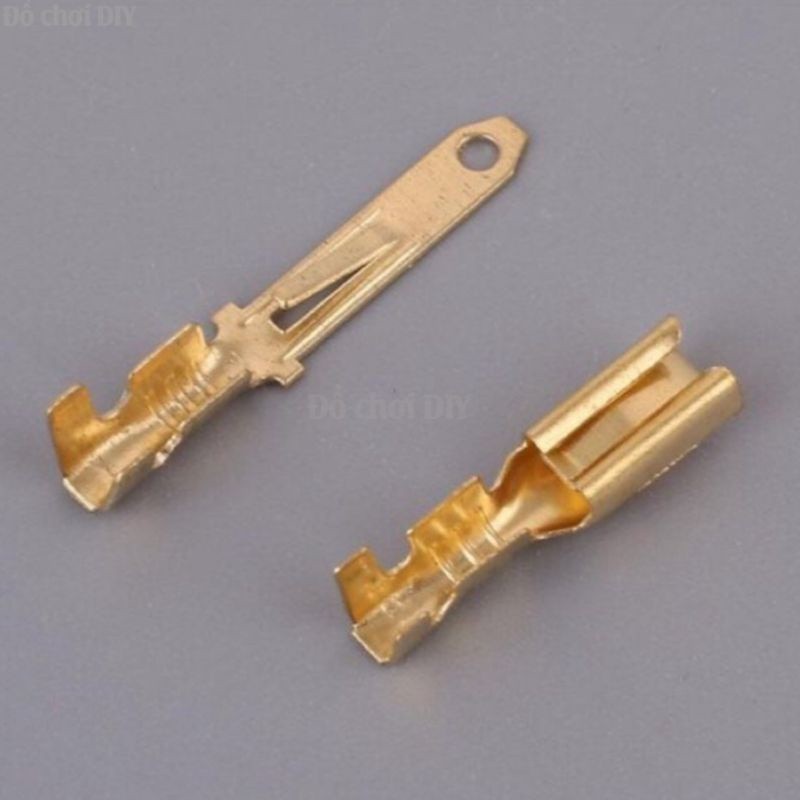 100 Đầu cos xe máy - cos ghim đực cái 2.8