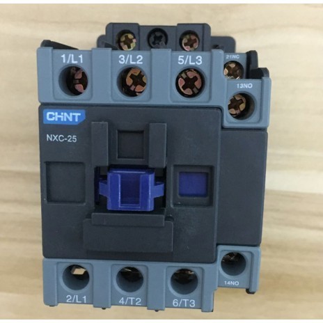Chint Khởi động từ Contactor NXC-25 3P 25A Pha chịu tải động cơ 11KW