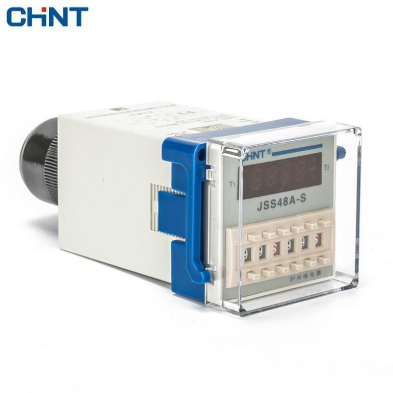 Chint Relay timer JSS48A-S  Rơle thời gian luân phiên