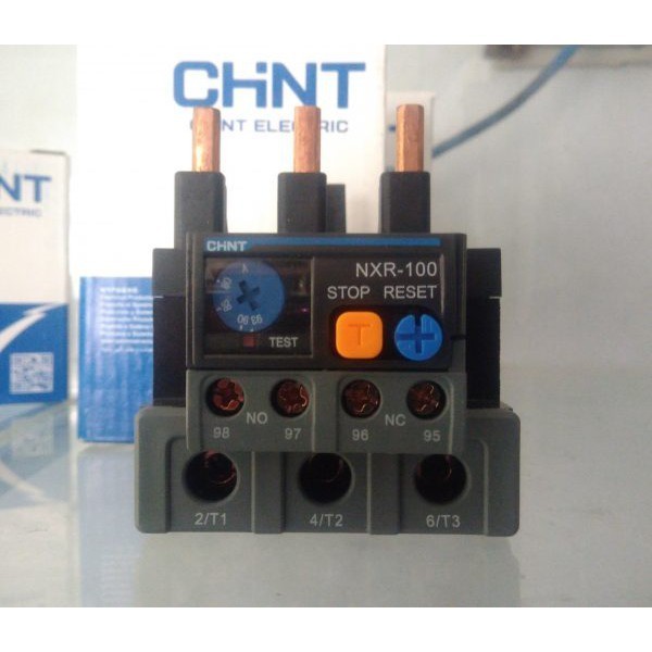 Chint Rơle nhiệt Chint NXR-100 (23~100A) lắp cùng khởi NXC 40~100A