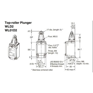 Công Tắc Hành Trình OMRON WLD2