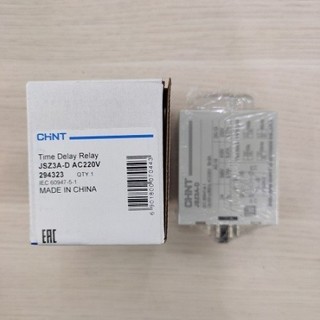 Chint Timer on delay 2NO-2NC JSZ3A-A JSZ3A-B JSZ3A-D JSZ3A-E
