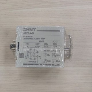 Chint Timer on delay 2NO-2NC JSZ3A-A JSZ3A-B JSZ3A-D JSZ3A-E