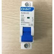 Chint MCB Aptomat Át cài 1P NXB-63 C6~C63 6A~63A 1 pha