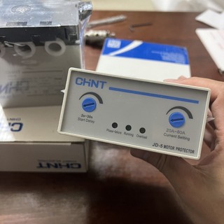 Rơ Le Bảo Vệ Động Cơ CHINT JD-5 Dải 20A~80A,  Rơ Le Bảo Vệ Dòng Điện Quá Dòng CHINT JD-5 dải 20A~80A