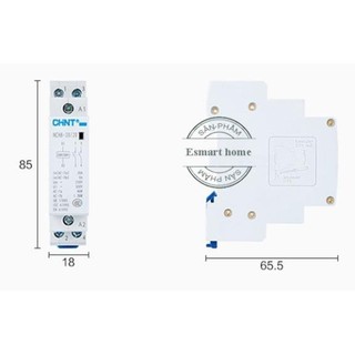 Chint khởi động từ contactor 1 pha chint 20a/ 220v